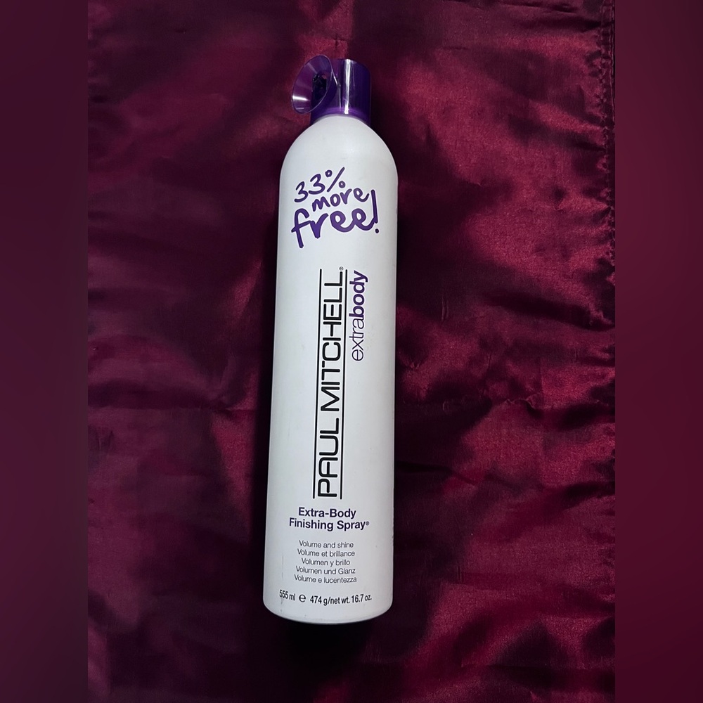 Paul Mitchell Extra-Body Finishing Spray - 16.7oz. Tested 1x.  Completely full.